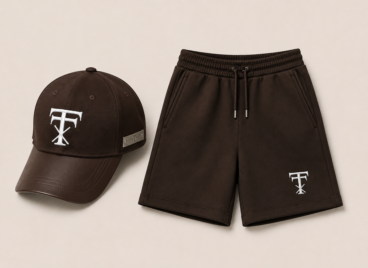Touché Paris Signature Heavyweight Shorts & Cap Set