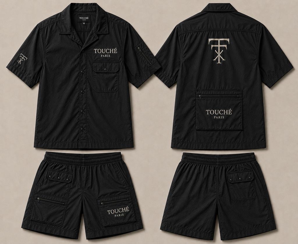 Touché Paris Nylon Signature Technical Cargo Set