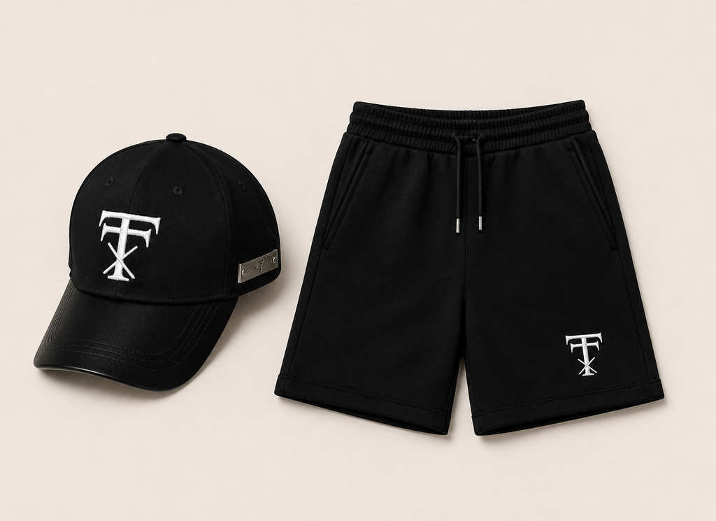 Touché Paris Signature Heavyweight Shorts & Cap Set
