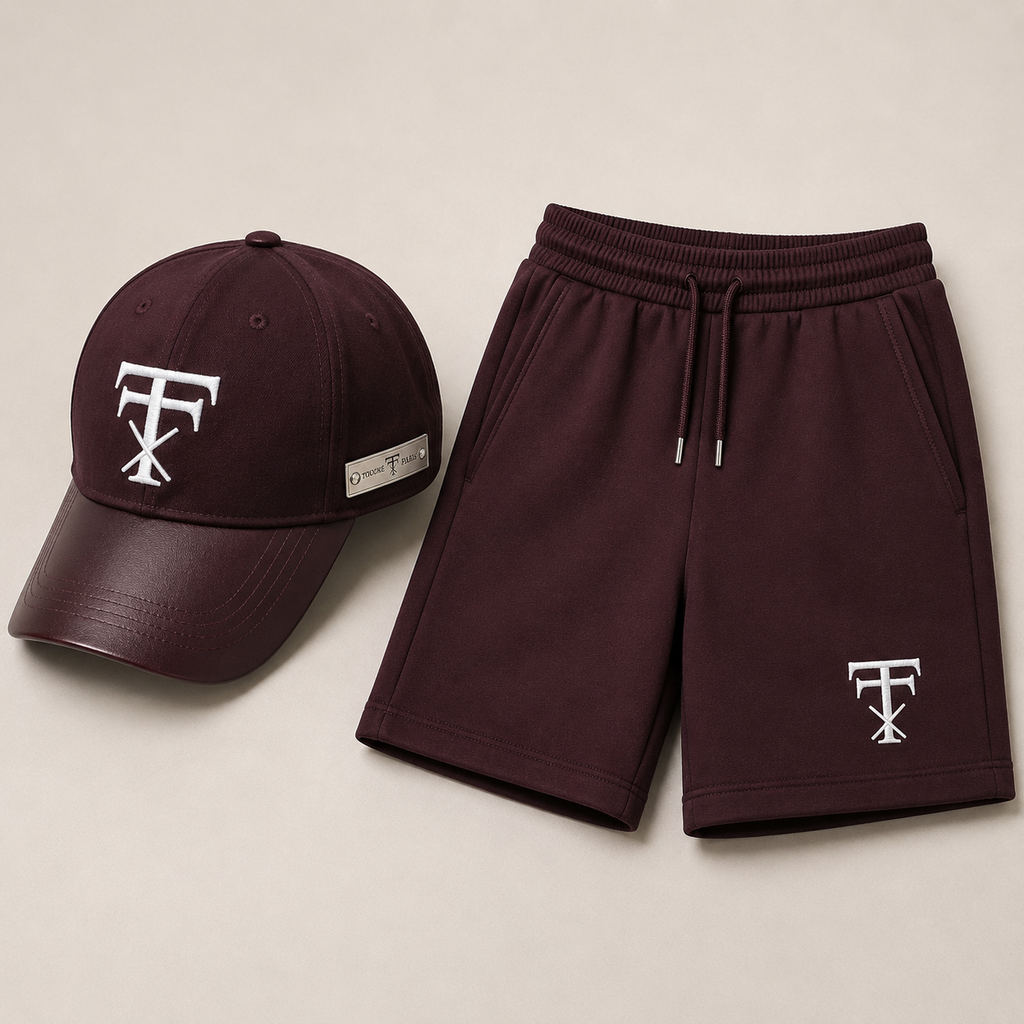 Touché Paris Signature Heavyweight Shorts & Cap Set