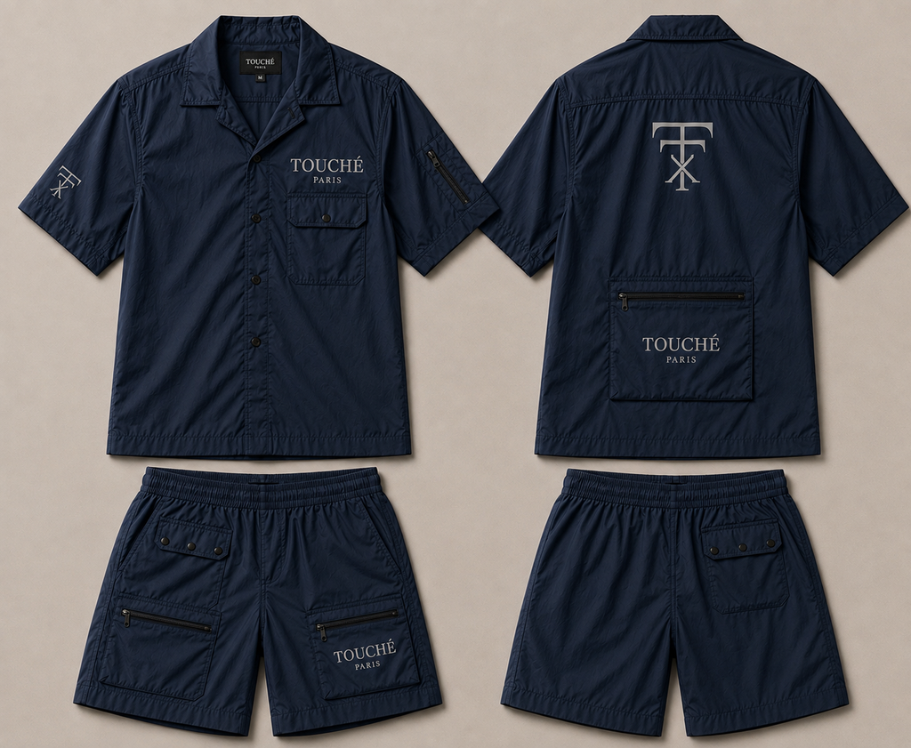 Touché Paris Nylon Signature Technical Cargo Set