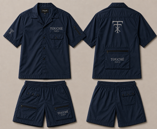 Touché Paris Nylon Signature Technical Cargo Set
