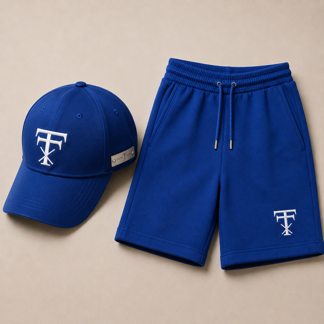 Touché Paris Signature Heavyweight Shorts & Cap Set