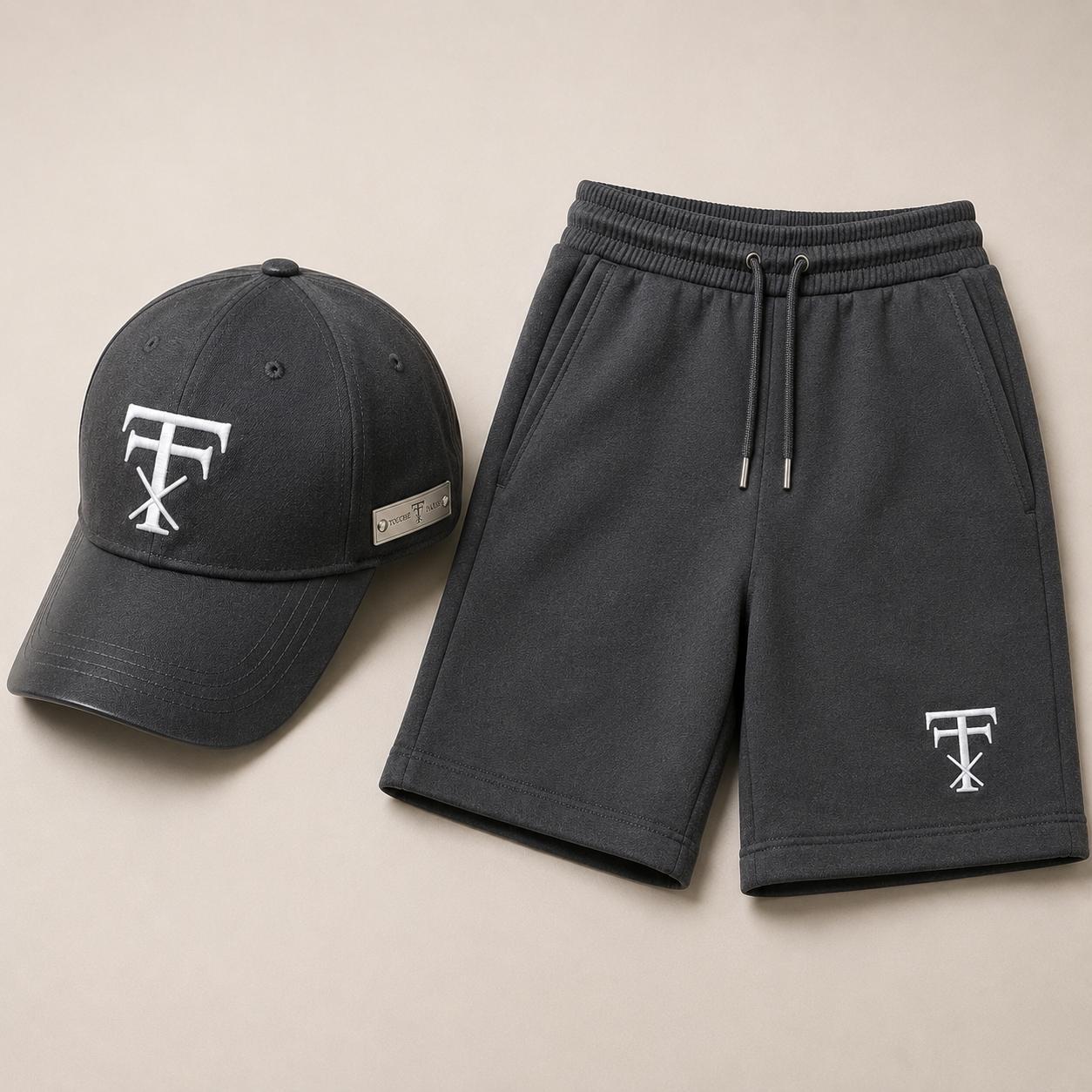 Touché Paris Signature Heavyweight Shorts & Cap Set