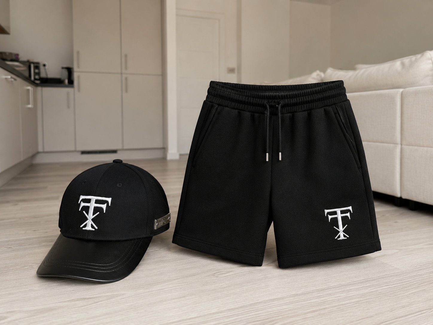 Touché Paris Signature Heavyweight Shorts & Cap Set