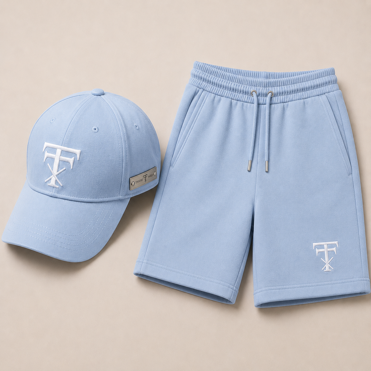 Touché Paris Signature Heavyweight Shorts & Cap Set