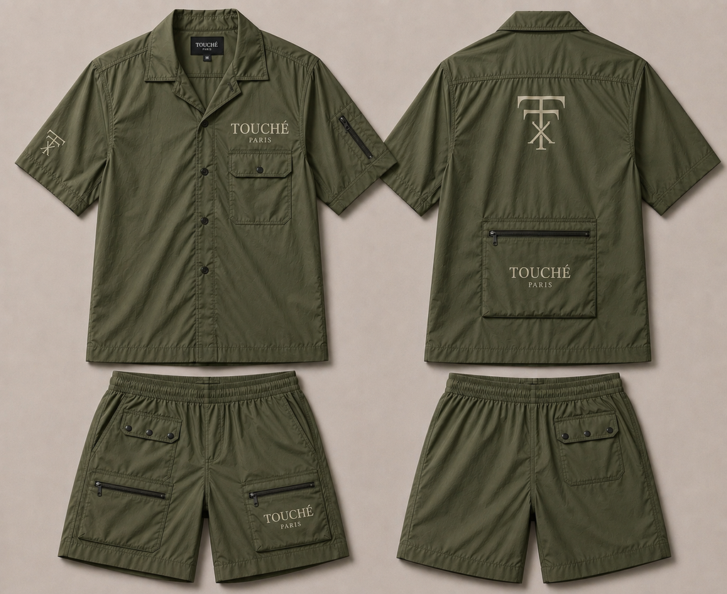 Touché Paris Nylon Signature Technical Cargo Set